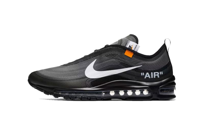 Off White  Nike Air Max 97 black Giveaway virgil abloh