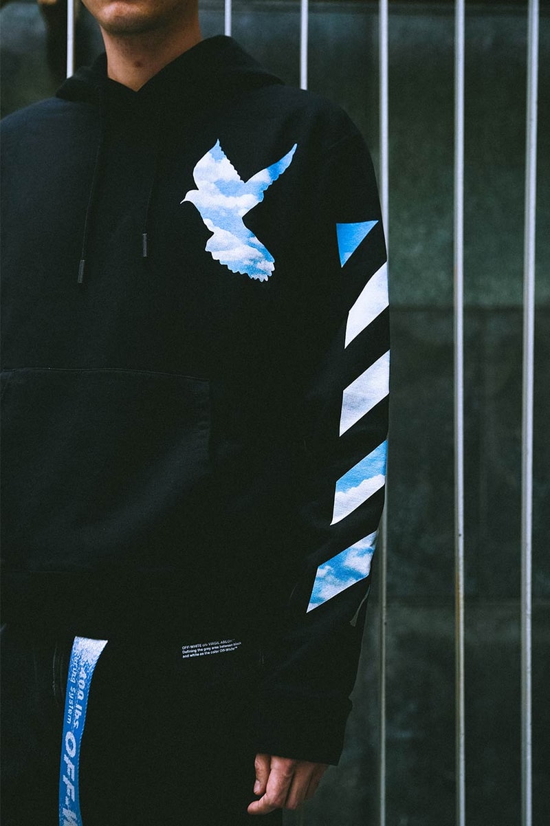 Off-White x Smets "Surrealist" Capsule Collection virgil Belgium Art René Magritte Virgil Abloh 