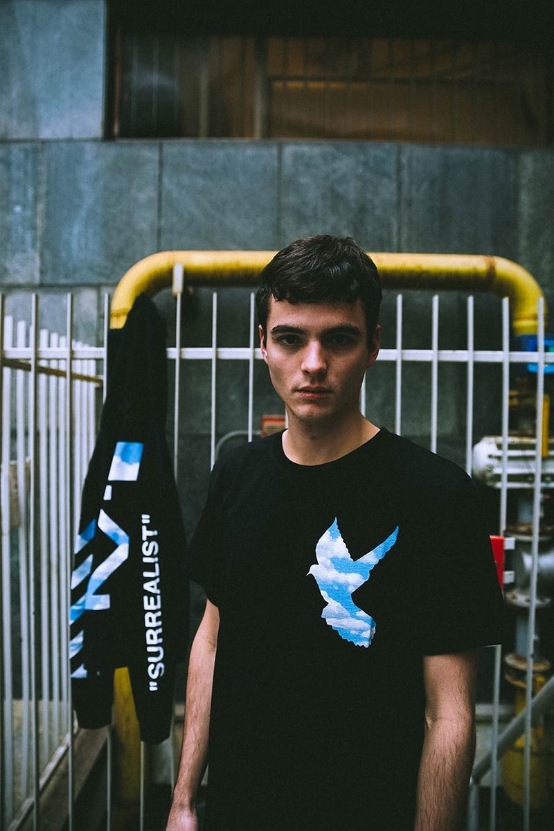 Off-White x Smets "Surrealist" Capsule Collection virgil Belgium Art René Magritte Virgil Abloh 