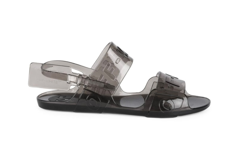 Off-White™ Jelly Sandals Release black clear blue virgil abloh