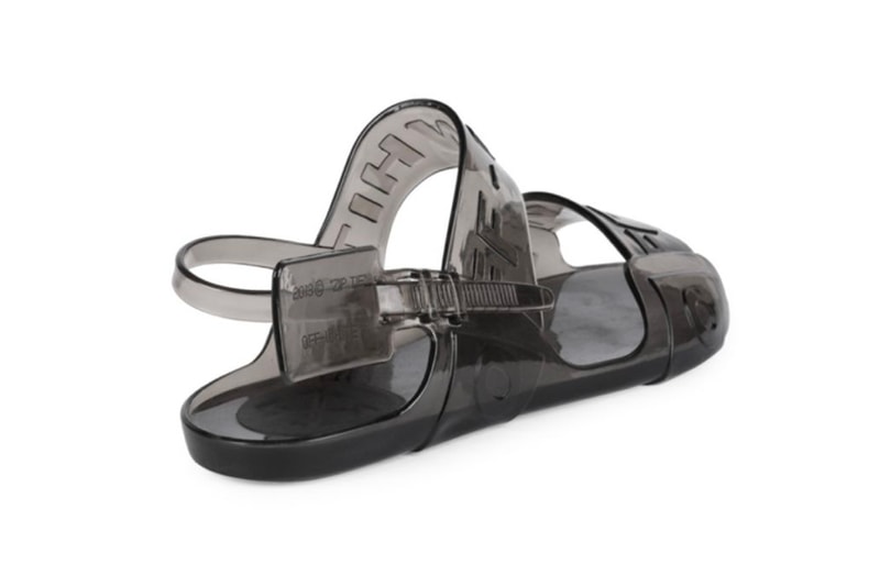 Off-White™ Jelly Sandals Release black clear blue virgil abloh