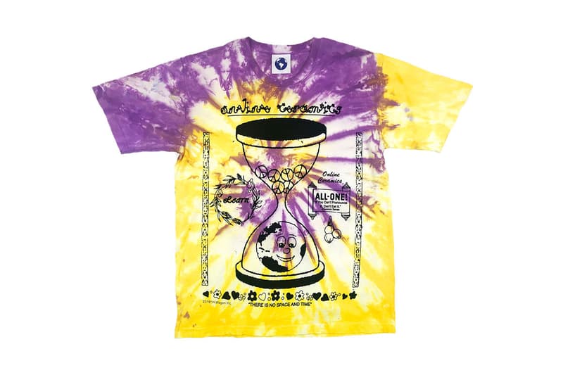 Online Ceramics Winter 2018 Collection Release drop streetwear the grateful dead tie-dye t-shirt hoodie sweater graphic hat water bottle tote bag john mayer price