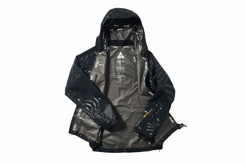 Palace GORE-TEX Vortex Jackets Bucket Hats Zebra Stripe White Black Blue Green Red Pink