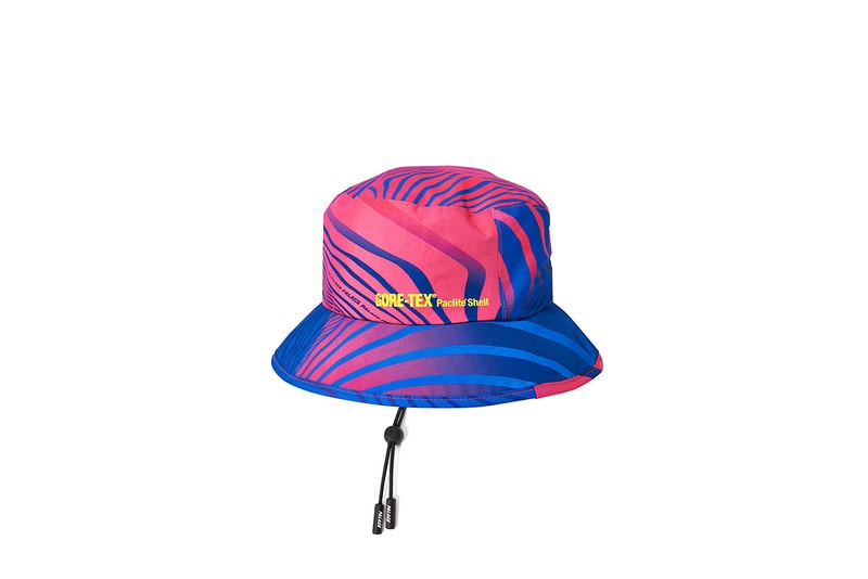 Palace GORE-TEX Vortex Jackets Bucket Hats Zebra Stripe White Black Blue Green Red Pink