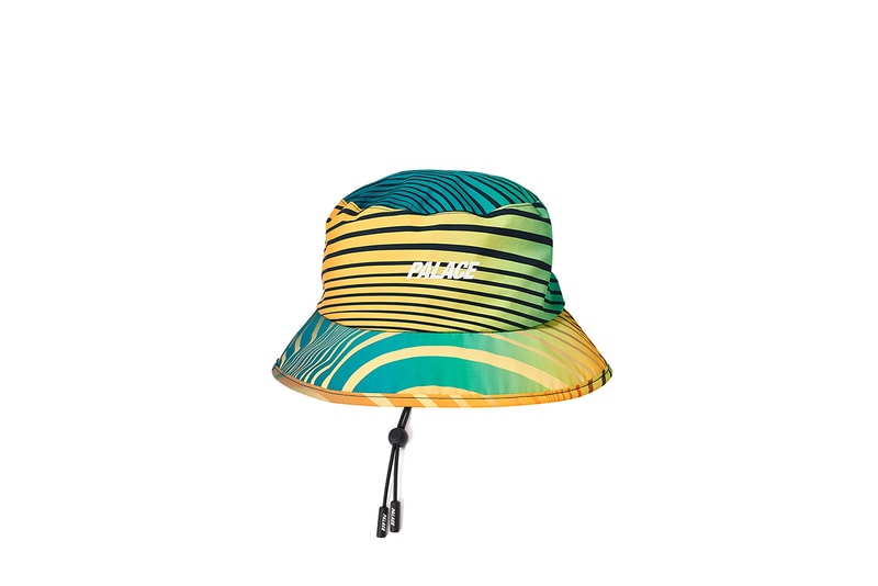 Palace GORE-TEX Vortex Jackets Bucket Hats Zebra Stripe White Black Blue Green Red Pink