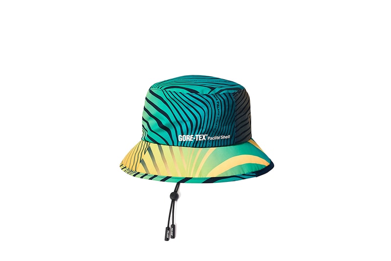 Palace GORE-TEX Vortex Jackets Bucket Hats Zebra Stripe White Black Blue Green Red Pink