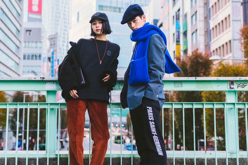 Paris Saint-Germain EDIFICE Capsule Collection Lookbook PSG Japanese Streetwear Fall Winter 2018