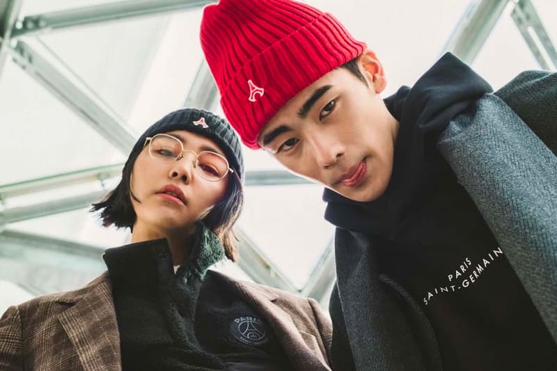 Paris Saint-Germain EDIFICE Capsule Collection Lookbook PSG Japanese Streetwear Fall Winter 2018