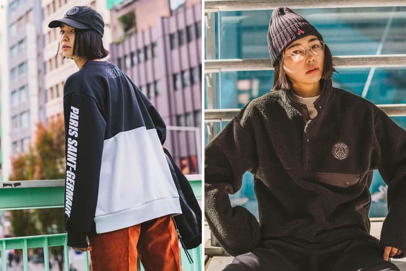 Paris Saint-Germain EDIFICE Capsule Collection Lookbook PSG Japanese Streetwear Fall Winter 2018