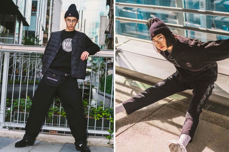 Paris Saint-Germain EDIFICE Capsule Collection Lookbook PSG Japanese Streetwear Fall Winter 2018