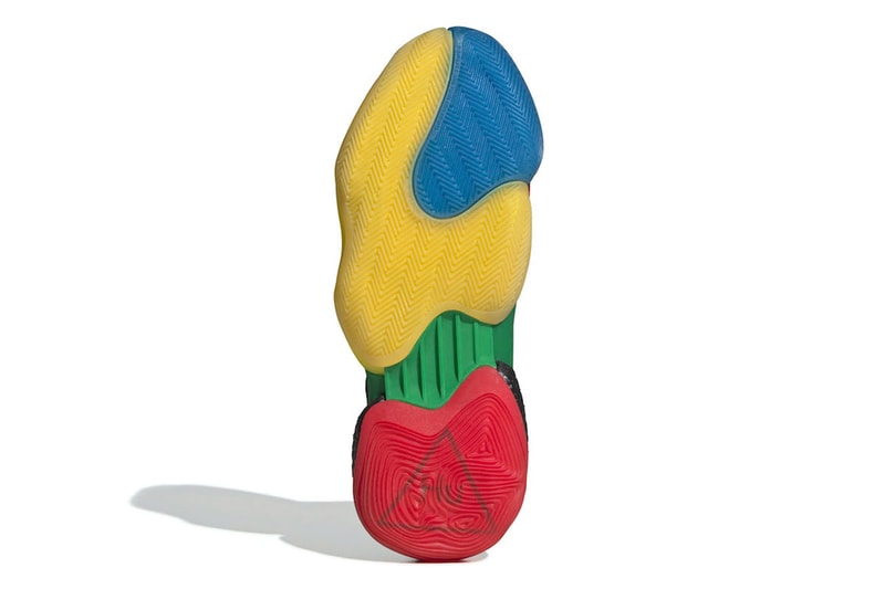Pharrell x adidas Crazy BYW X Gratitude Empathy Release Date info price sneaker colorway black yellow red blue pharrell williams december 2018 adidas originals