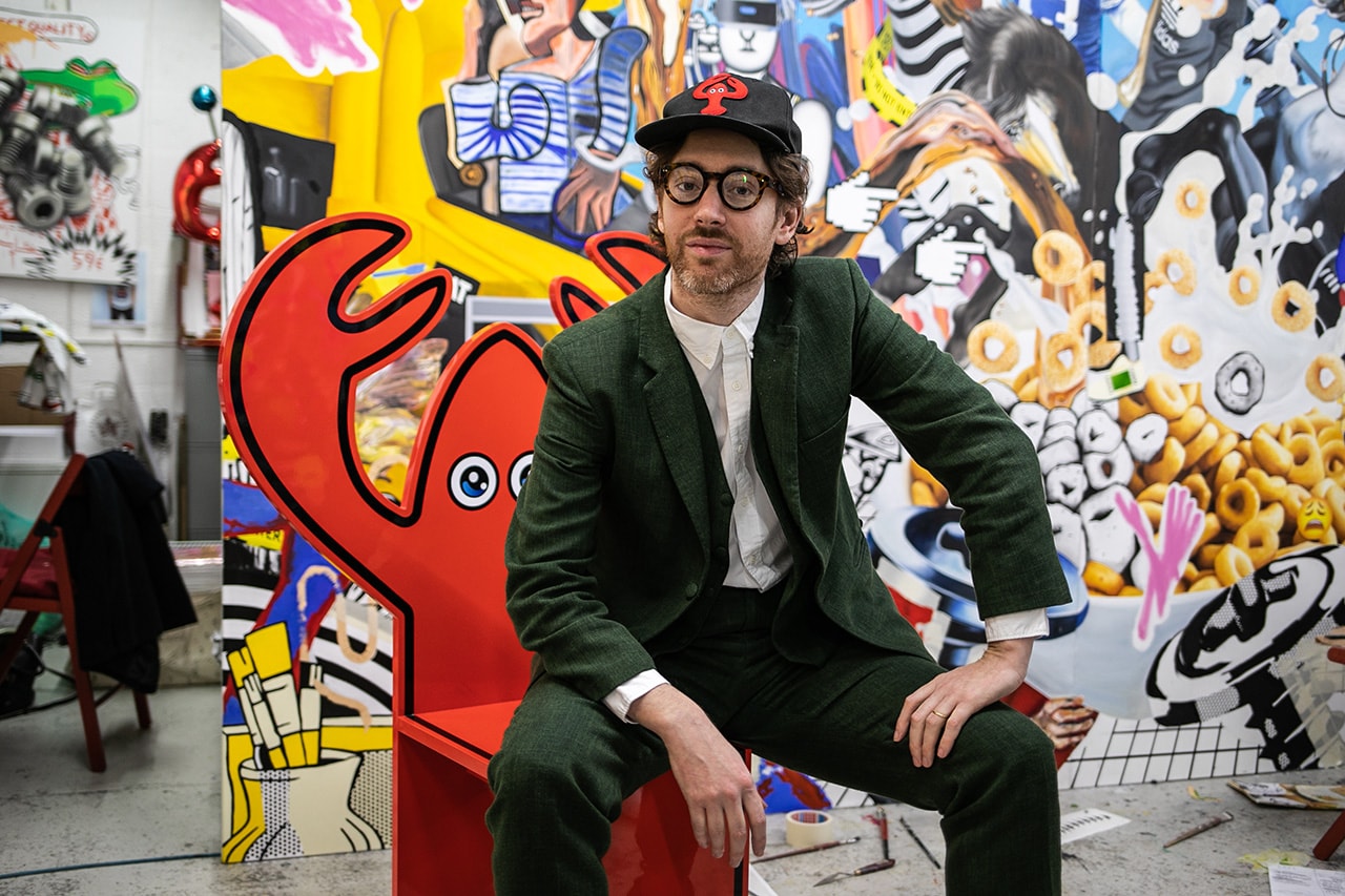 Philip Colbert Pen&Paper Interview Inside Closer Look Studio Saatchi Gallery December 2018