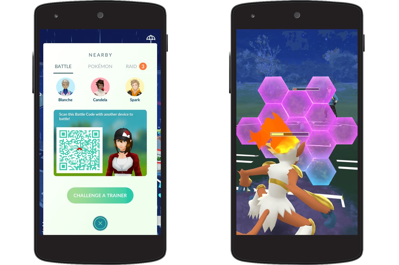 Pokémon GO Introduces Trainer vs Trainer Battles Niantic