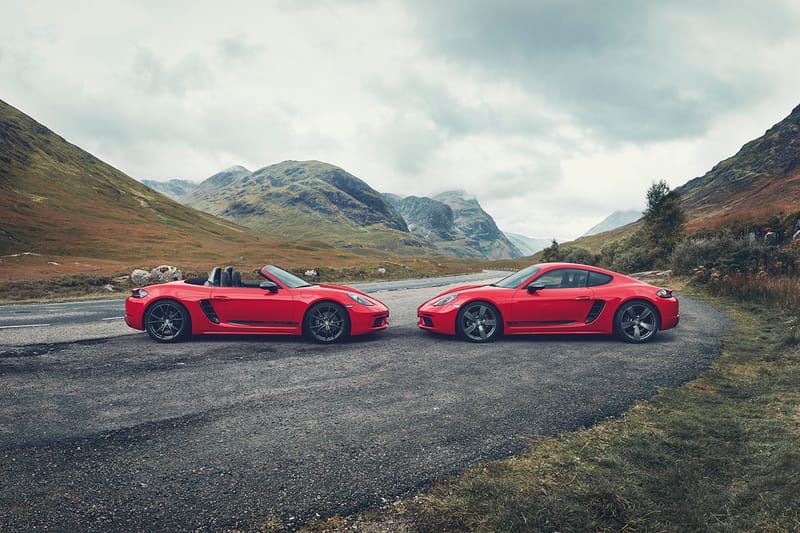 Porsche Officially Unveils Its 2019 718 Cayman T & 718 Boxster T