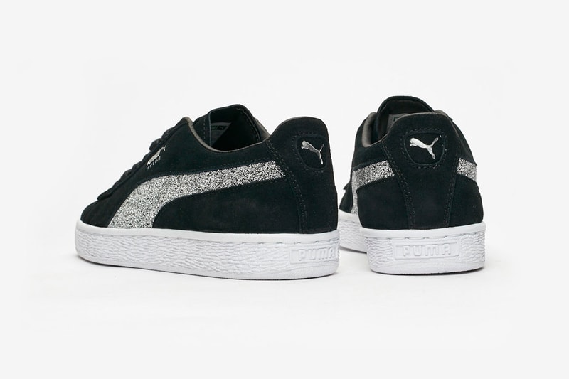Swarovski x PUMA Suede Classic Release Date "Black/Silver" crystals Release Date info price sneaker december 2018 purchase online Style Code: 366324-01