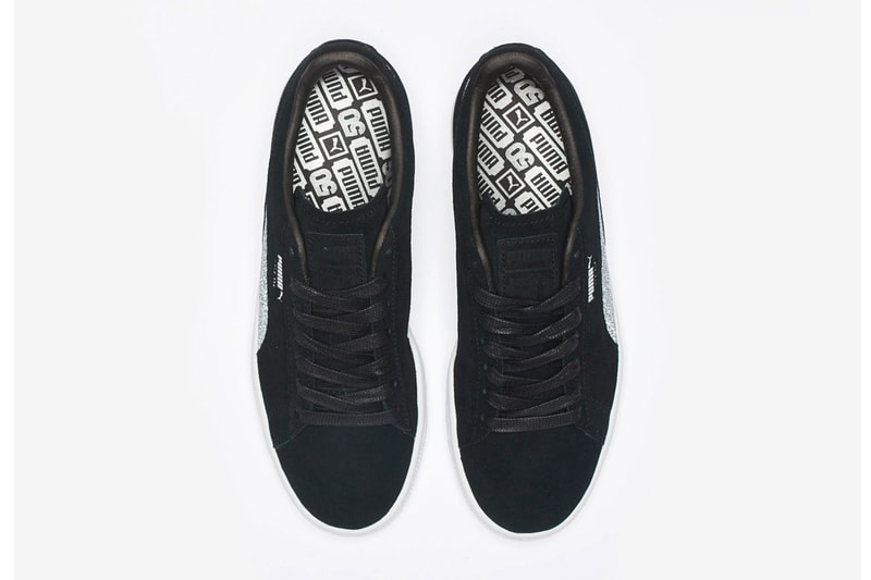 Swarovski x PUMA Suede Classic Release Date "Black/Silver" crystals Release Date info price sneaker december 2018 purchase online Style Code: 366324-01