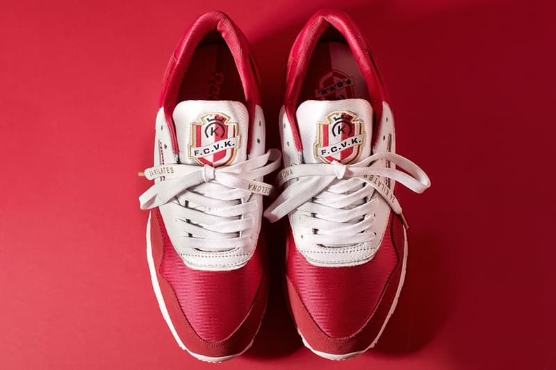 24 Kilates Reebok F.C.V.K Vol. II Futbolin Pack Classic Leather Nylon Sneakers Shoes Trainers Kicks Collab Collaboration Apparel Fashion Clothing