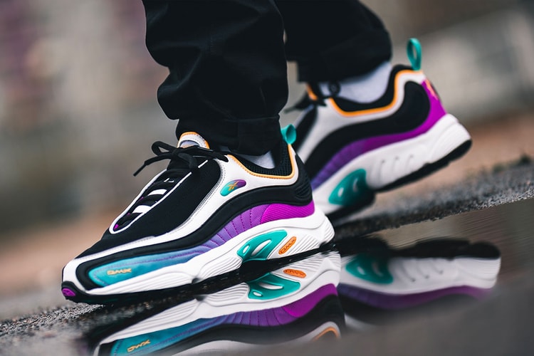 Reebok's Daytona DMX Goes Gradient With Black & Purple Mix