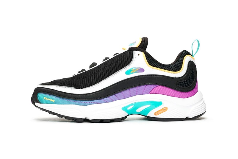 Reebok Daytona DMX MU Pack Release Info stockist price "Black/Timeless Teal" "Blue Slate/Lava/Grey" "Skull Grey/Shark/White" "Crushed Cobalt/Yellow/White"