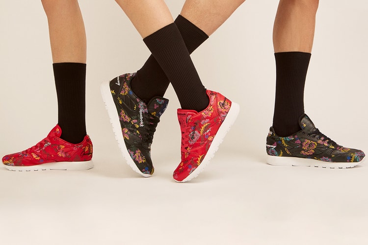 Opening Ceremony Wraps the Reebok Classic Leather in Floral Print