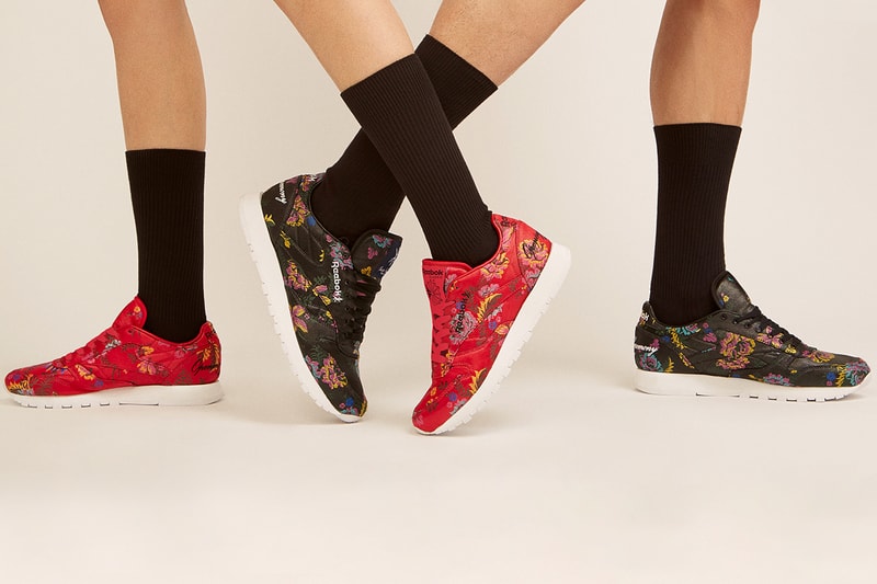 Opening Ceremony x Reebok Classic Leather Shoe Details Sneakers Trainers Kicks Shoes Footwear Cop Purchase Buy Collab Collaboration Collaborative