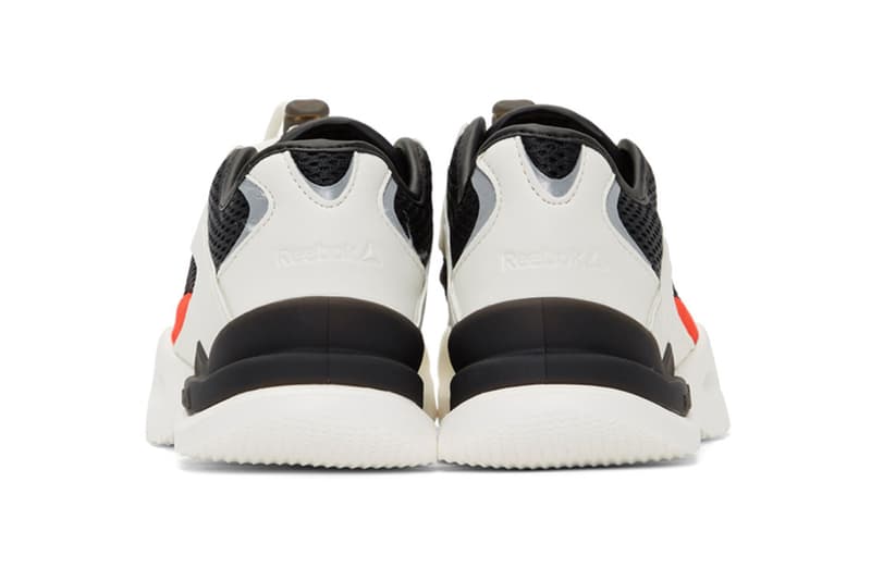 Reebok Run.r 96 White/Black/Red Colorway Release price info available now ssense purchase buy online sneaker luxury