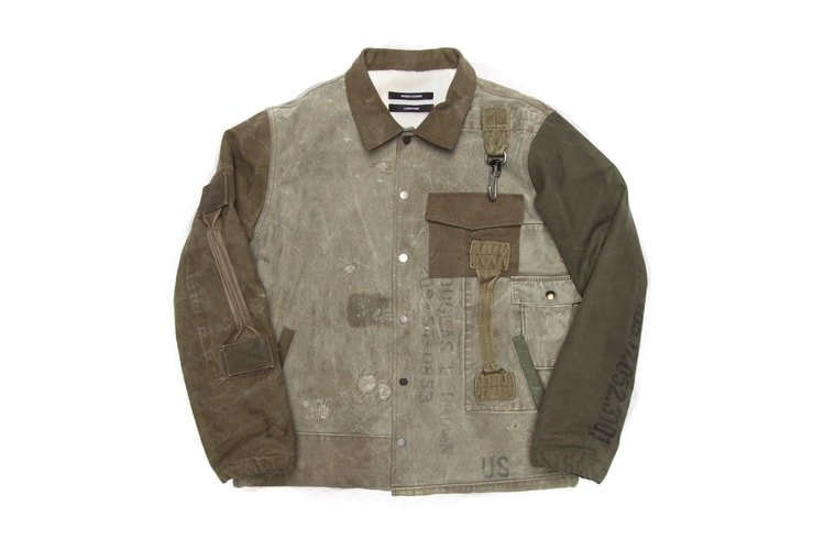 Advent Calendar Day 3: Reese Cooper Reconstructed Vintage Military Coaches Jacket