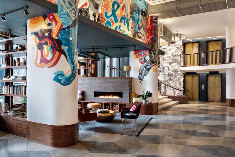 revolution hotel boston tristan eaton mural provenance inside look pictures review