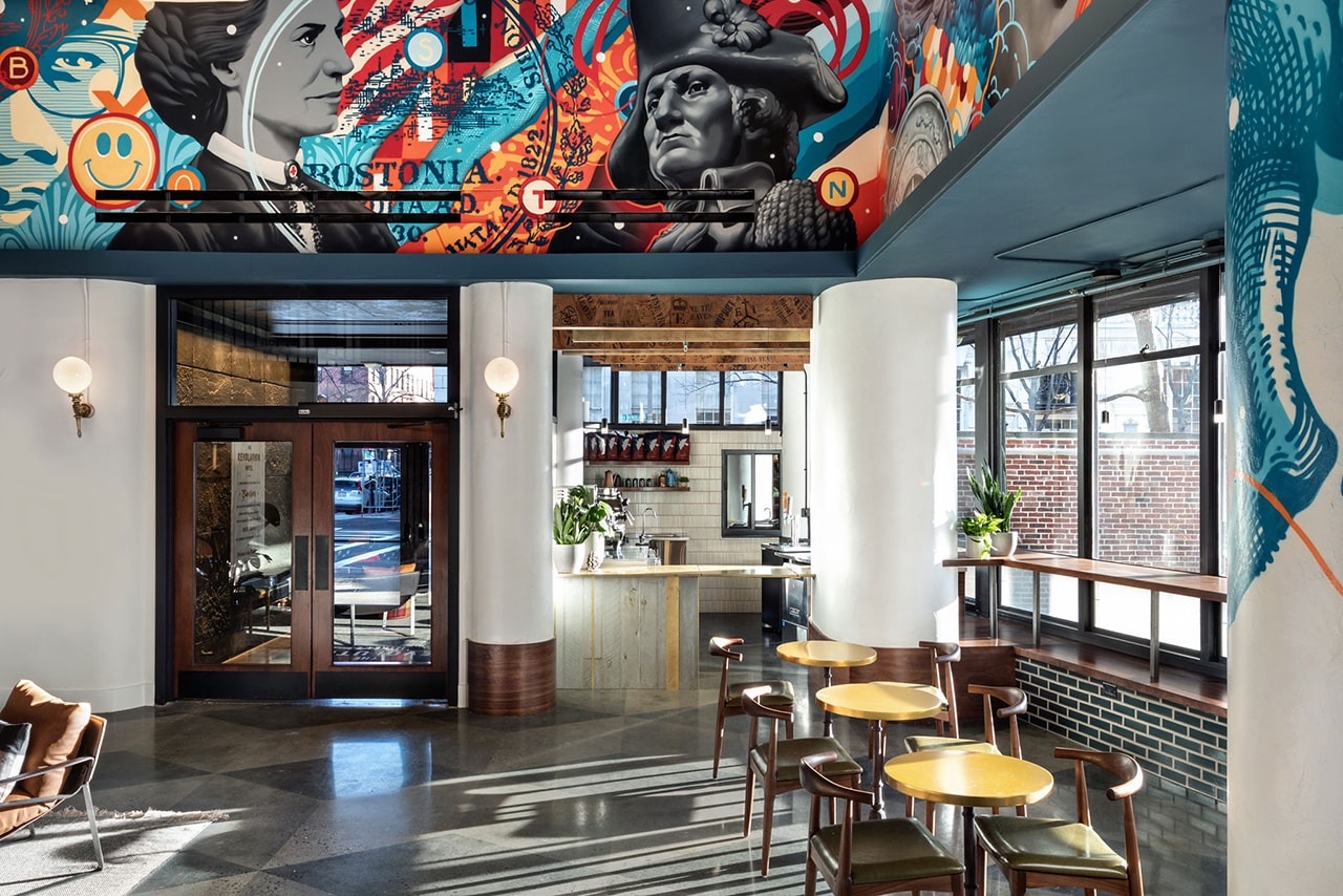 revolution hotel boston tristan eaton mural provenance inside look pictures review