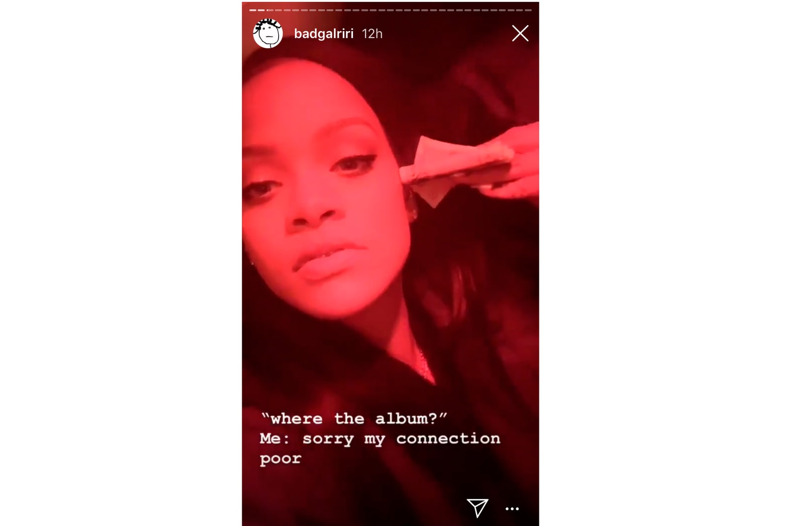 Rihanna Jokingly Shares Update on New Album 2019 new music riri fenty beauty anti