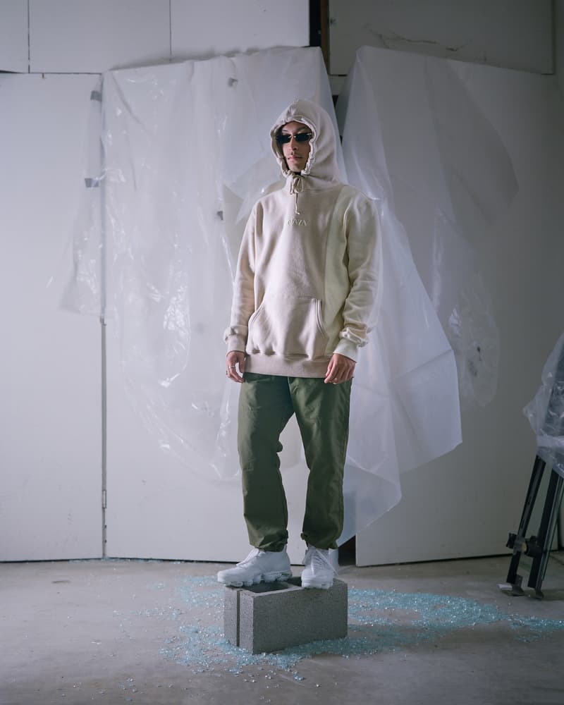 Rōnin Fall Winter 2018 Collection Part 1 clothing streetwear menswear mens apparel sherpa hoodie corduroy button down shirt tee t nylon track pants bdu nuke ironman