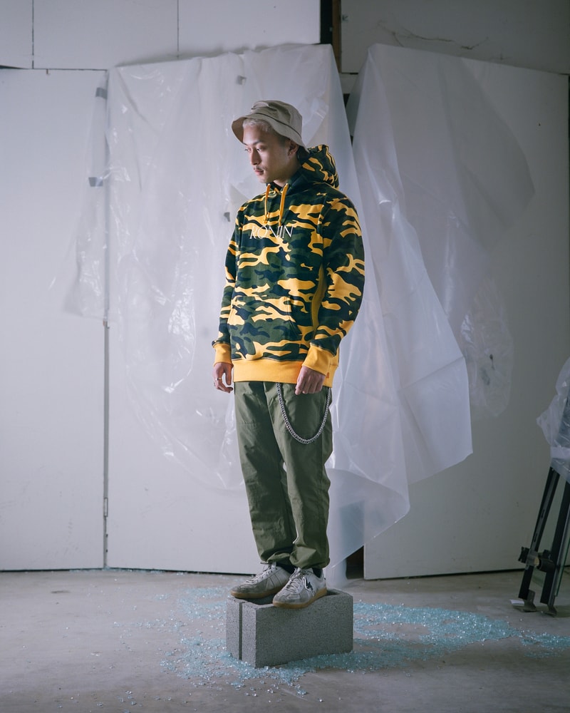 Rōnin Fall Winter 2018 Collection Part 1 clothing streetwear menswear mens apparel sherpa hoodie corduroy button down shirt tee t nylon track pants bdu nuke ironman