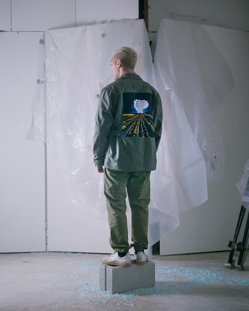 Rōnin Fall Winter 2018 Collection Part 1 clothing streetwear menswear mens apparel sherpa hoodie corduroy button down shirt tee t nylon track pants bdu nuke ironman