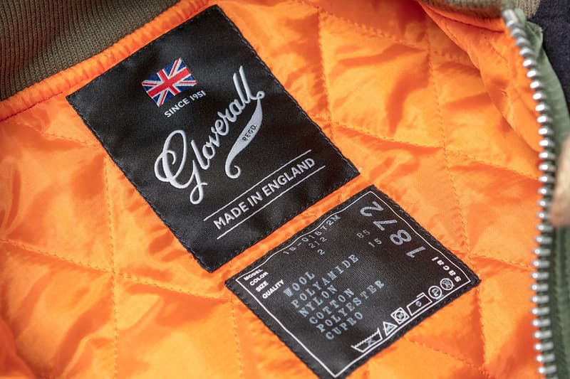 sacai Gloverall Outerwear Capsule Release hybrid Duffle military MA-1 Jacket Fall Winter 2018