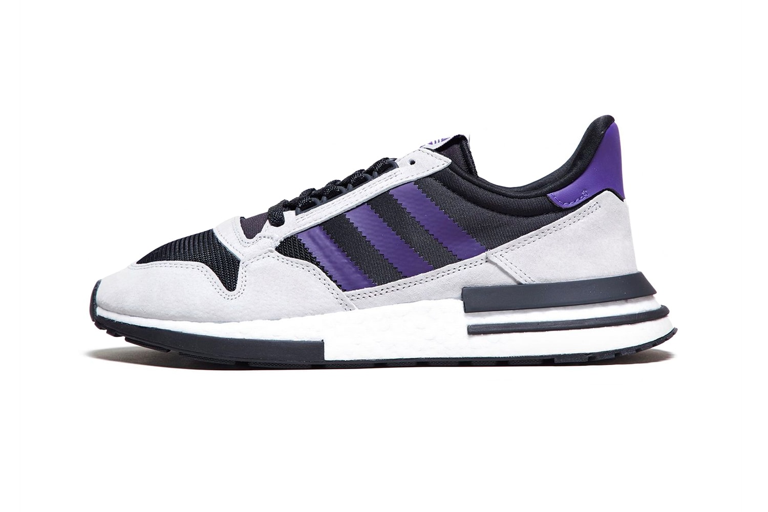 size? adidas originals ZX500 RM "Purple/Grey/black" Exclusive colorway release sneaker date info price purchase online