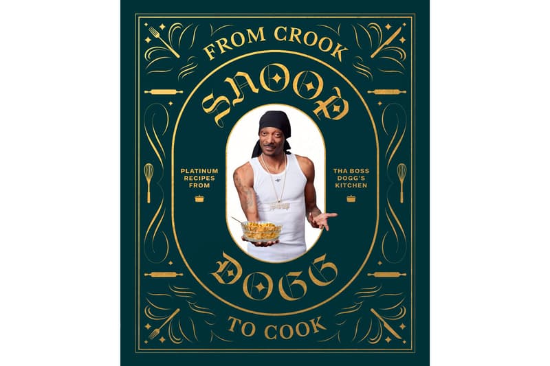 Snoop Dogg 'From Crook to Cook' Cookbook Platinum Recipes from Tha Boss Dogg's Kitchen hardback price purchase online amazon book