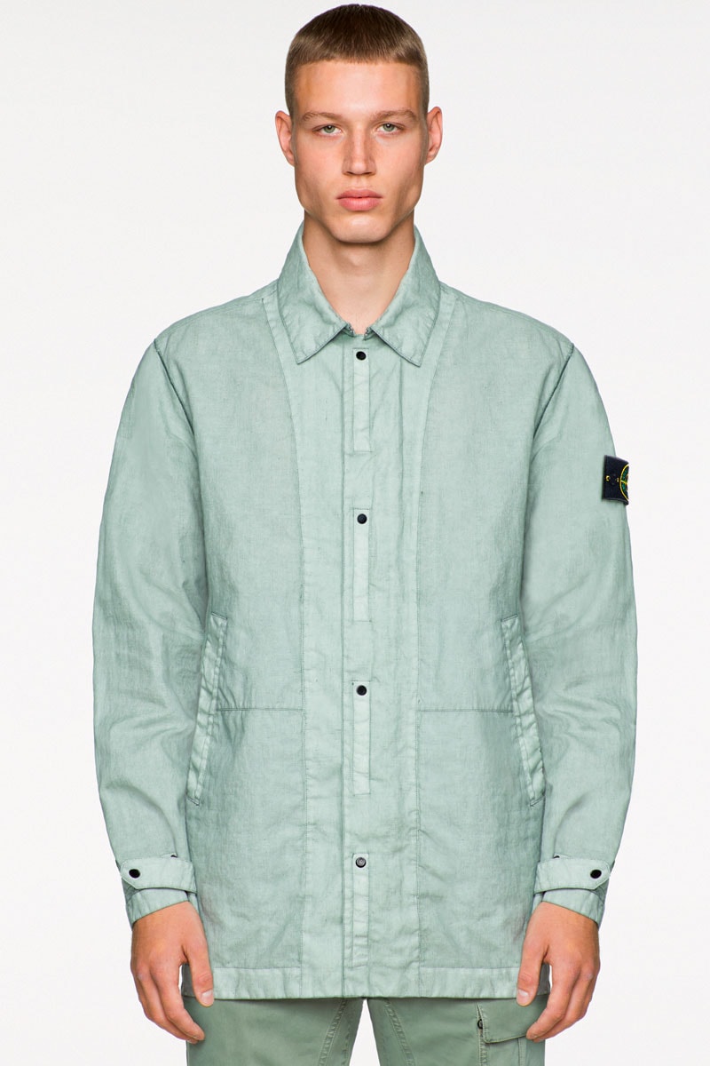 Stone Island Spring Summer 2019 Collection Preview Lookbook Teaser Jacket Outerwear Coat Functional Icon Imagery Carlo Rivetti