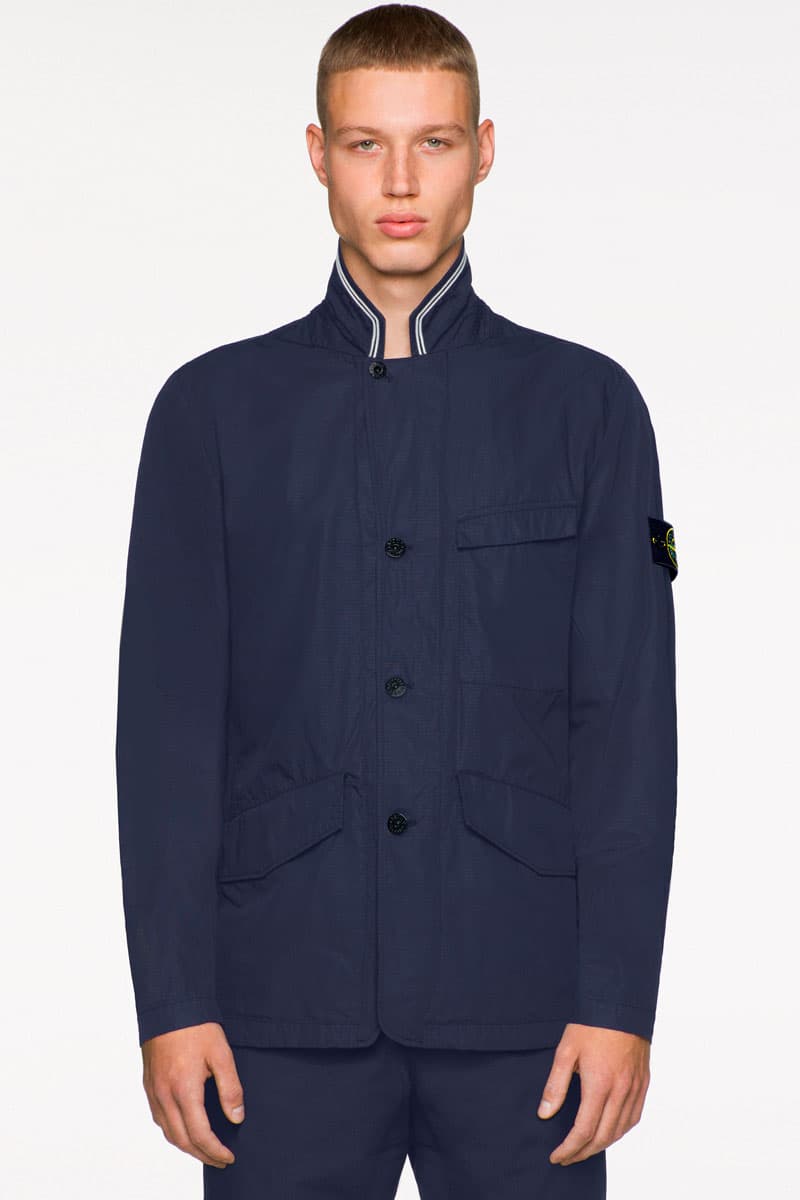 Stone Island Spring Summer 2019 Collection Preview Lookbook Teaser Jacket Outerwear Coat Functional Icon Imagery Carlo Rivetti