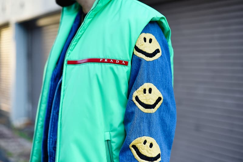 Streetsnaps Salehe Bembury Poggy Tokyo Japan United Arrows & Sons Versace Chain Reaction