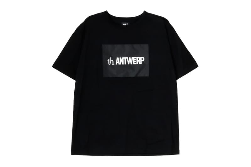 VIER Antwerp x Taro Horiuchi th & sk8thing collaboration collection release drop info december 19 2018 coaches jacket tee shirt hoodie print cathedral lady bag