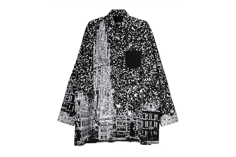VIER Antwerp x Taro Horiuchi th & sk8thing collaboration collection release drop info december 19 2018 coaches jacket tee shirt hoodie print cathedral lady bag