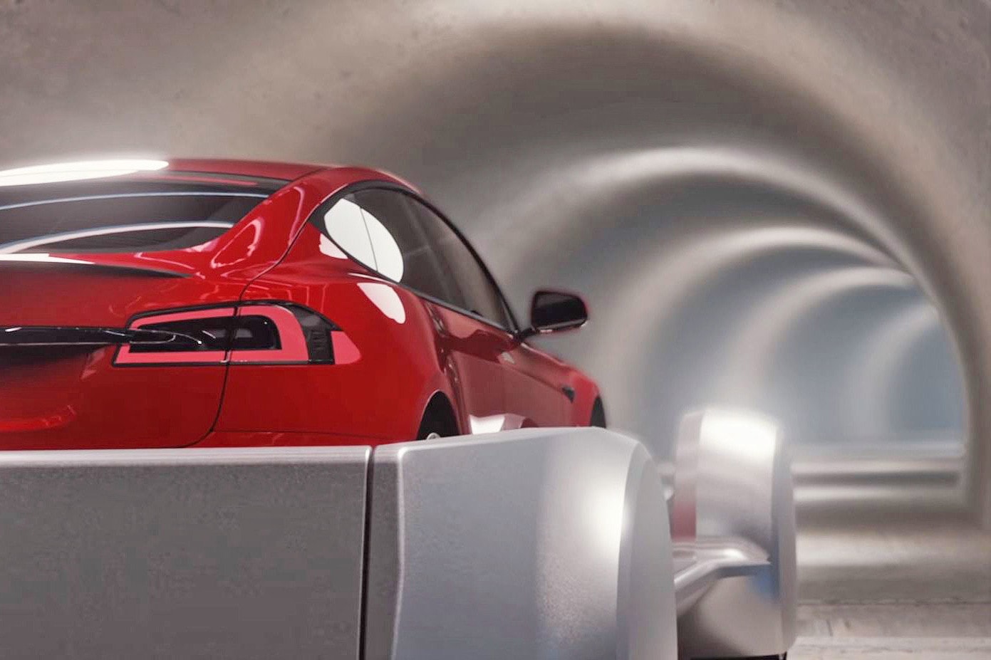 Elon Musk The Boring Company Underground Tunnel Los Angeles L.A.
