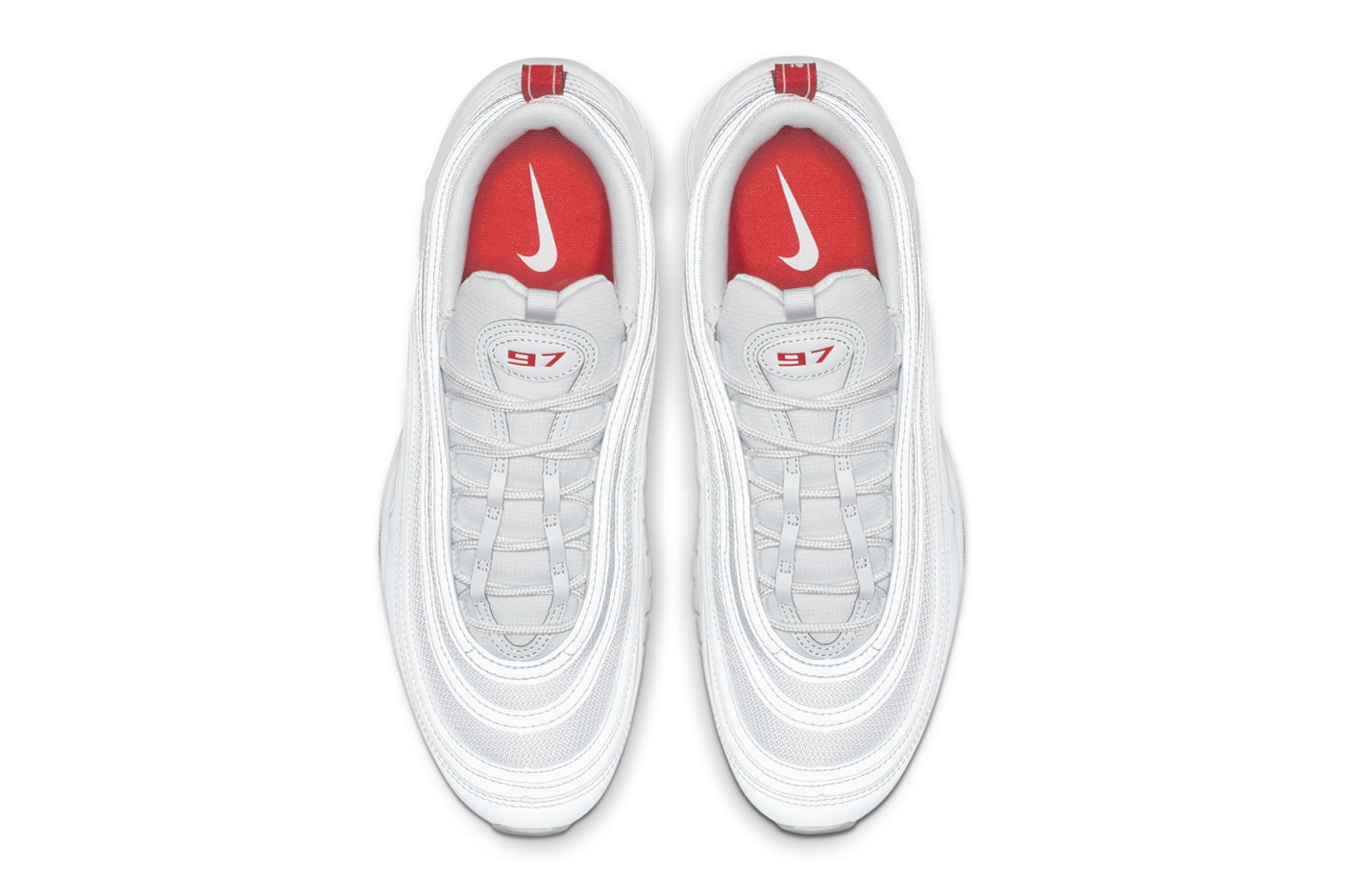Nike Air Max 97 Team Orange Release Date sneaker shoes Pure Platinum White
