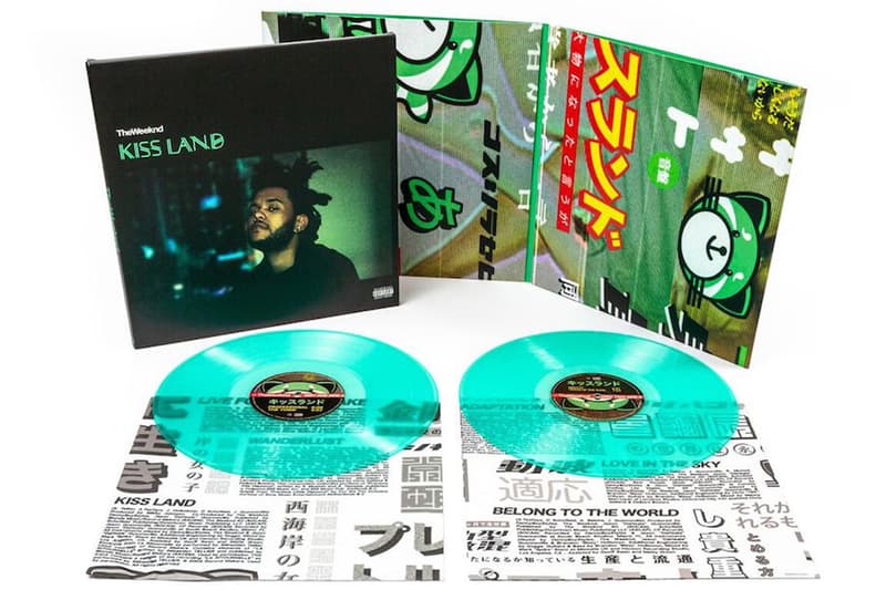 the weeknd 5th anniversary kiss land collection seaglass vinly japan toronto advent calendar