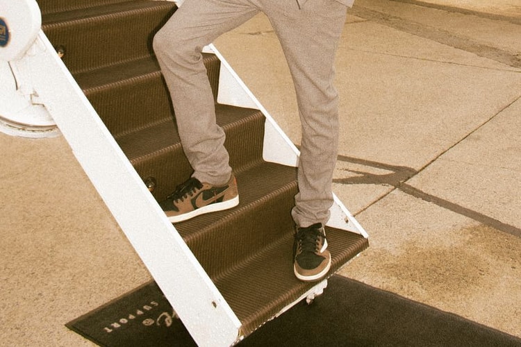 Travis Scott Spotted in Another Backwards Swoosh Air Jordan 1 Collab