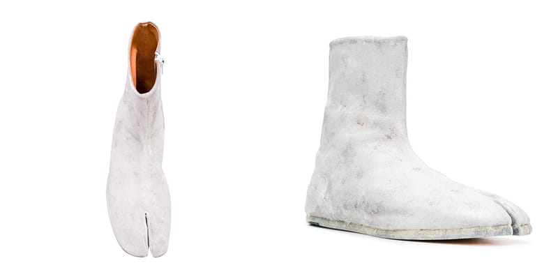 margiela painted tabi boots