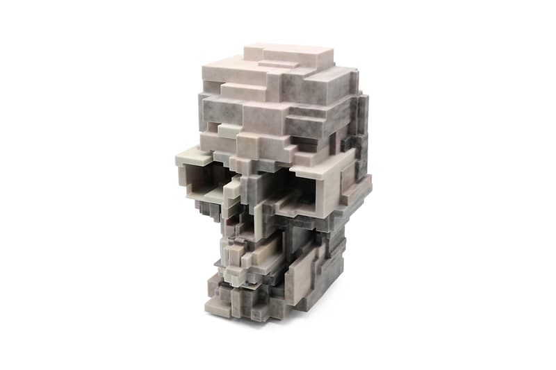 unique board adam lister skull sculpture artworks collectibles