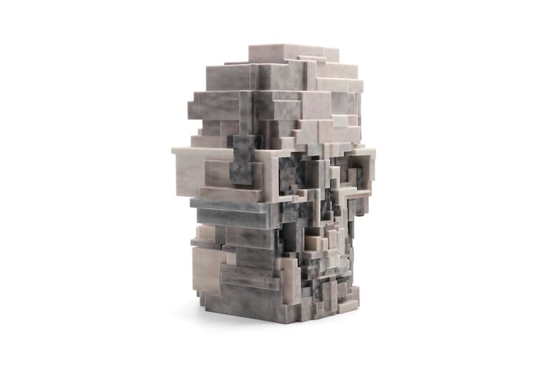 unique board adam lister skull sculpture artworks collectibles
