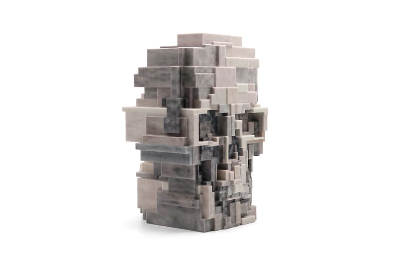 unique board adam lister skull sculpture artworks collectibles