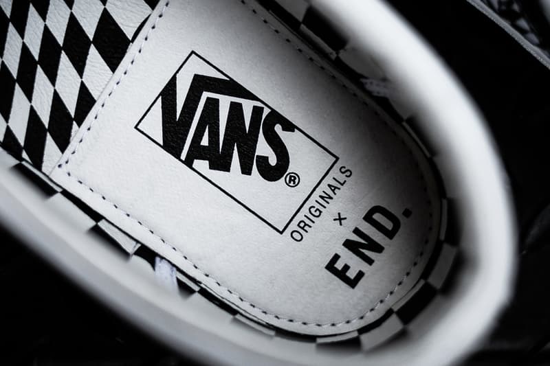 END. x Vans 'Vertigo' Shoe Collection First Closer Detailed Look Shoes Trainers Kicks Sneakers Cop Purchase Buy